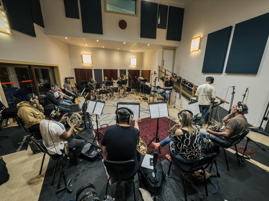 Cinemagic Scoring orchestra recording brass section