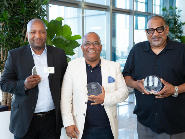 Headman Sirala-rala (15 years) - Alec van de Rheede (20 years) - Mark Williams (15 years)