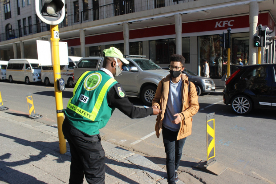 Pamphlet distribution by PSO