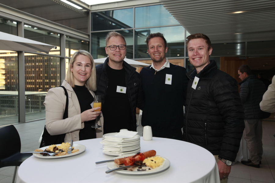Kim Clark & Murray Clark (Neighbourgood), Devon Etchells(Level One Property Group), StJohn Gardner (Neighbourgood)