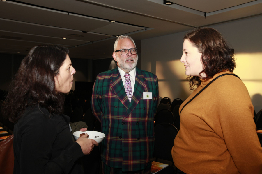 Tarryn Cohen (director at Peerutin Karol), Dr Eitan Karol (director at Peerutin Karol) and Liora Raff (Broll Property Group)
