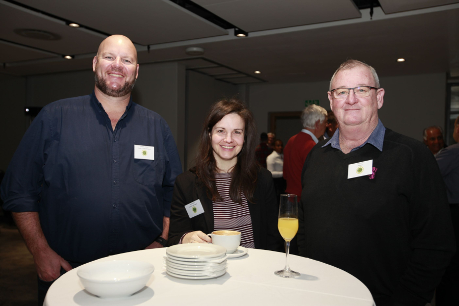Wesley Cowan (Galetti Corporate Real Estate), Jodie Posen (City of Cape Town) and Ton Veen (Abland Cape Town)